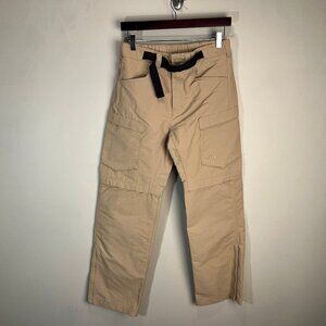 The North Face Men's solid beige tan zip off Pants / shorts 30 x 31 EUC